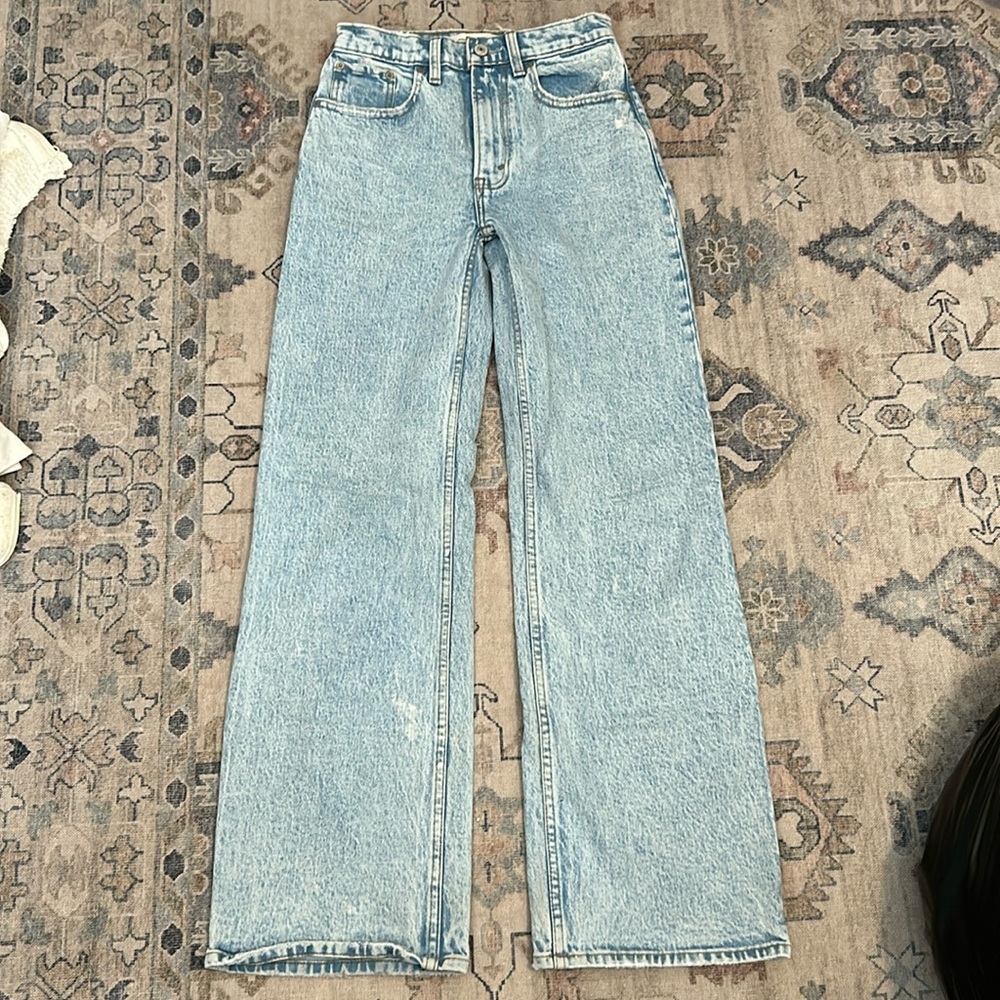 Abercrombie 90s relaxed high rise